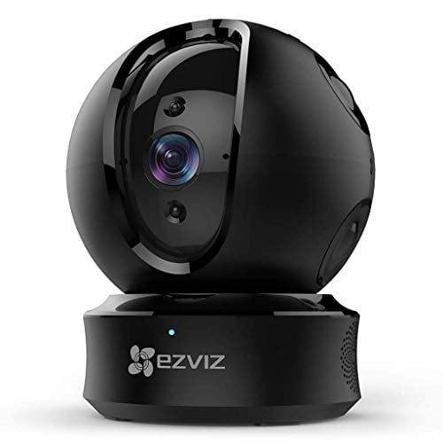 Book Cover EZVIZ Security Camera 1080P WiFi IP Dome Pan/Tilt, Night Vision, Auto Motion Tracking, Pet Baby Monitor, Two Way Audio, Compatible with Alexa and Google(CTQ6C-BK)