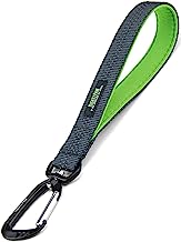Book Cover Mighty Paw Training Tab, 10â€ Short Dog Leash, Padded Handle, Strong Traffic Pet Lead with Carabiner Clip, Perfect for Large or Medium Dogs (Grey)