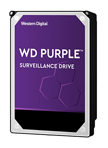 Book Cover WD Purple 8TB Surveillance Internal Hard Drive - 5400 RPM Class, SATA 6 Gb/s, 256 MB Cache, 3.5