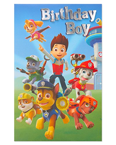 Book Cover American Greetings Birthday Card for Boy (Paw Patrol)