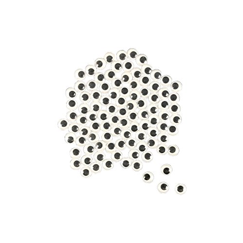 Book Cover 100 PCS 12mm Self-Adhesive Googly Wiggle Eyes for Crafts Decorations