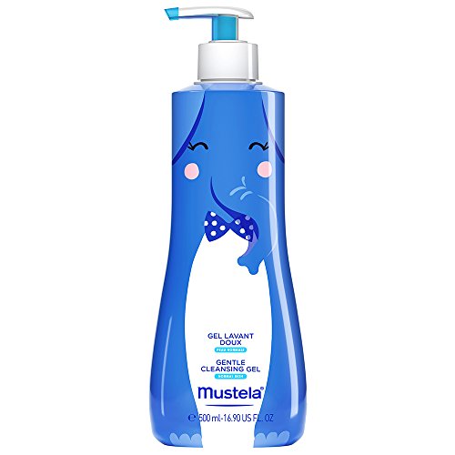 Book Cover Mustela Gentle Cleansing Gel for Normal Skin 500ml - Vincent the Elephant