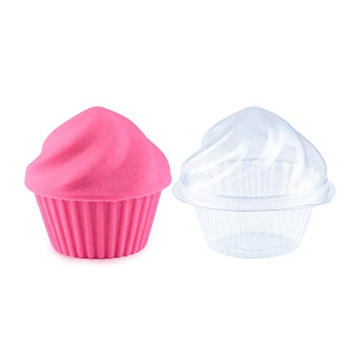 Book Cover Cupcake Bath Bomb Mold - Make Bath Bomb Cupcake Easy by Ian's Choice 12 Sets Cupcake Container Soap Mold and More