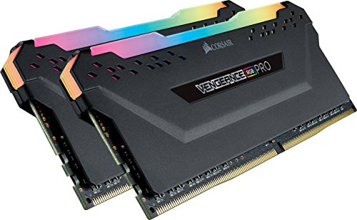 Book Cover Corsair Vengeance RGB PRO 16GB (2x8GB) DDR4 3000MHz C15 LED Desktop Memory - Black, Model:CMW16GX4M2C3000C15