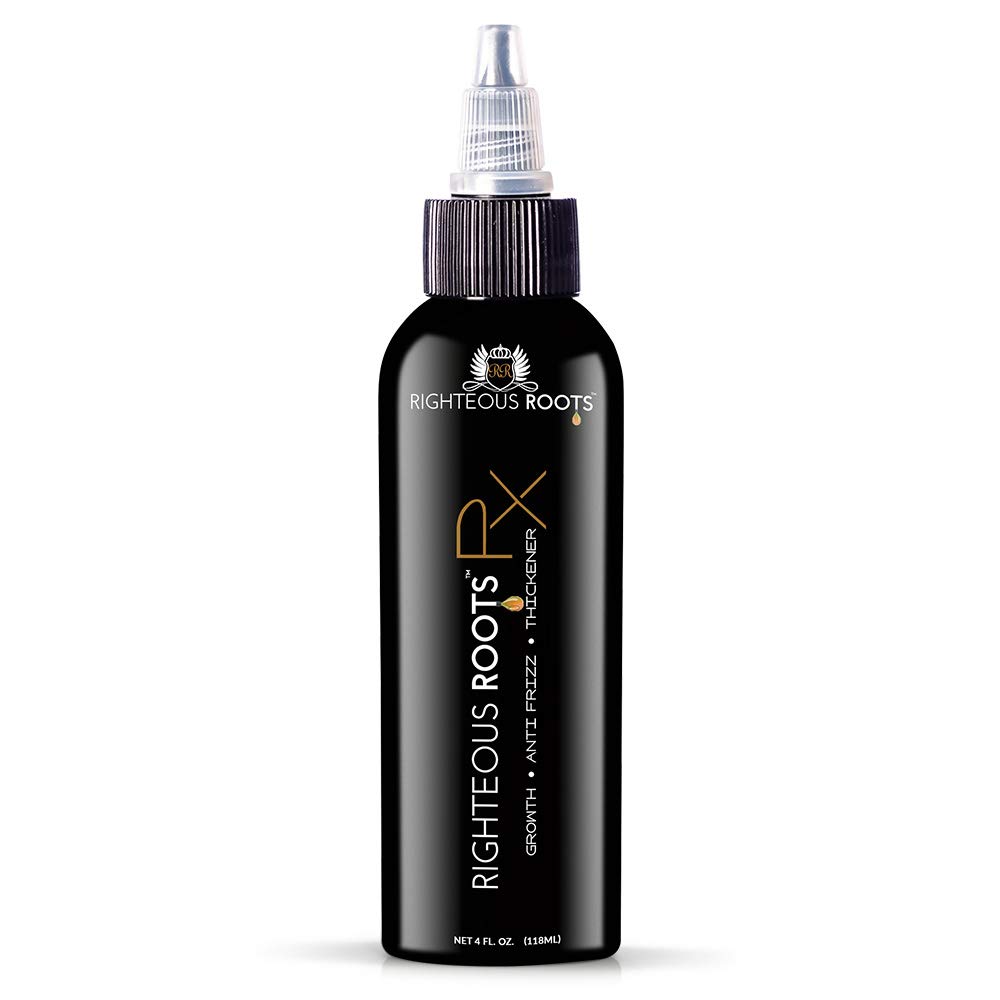 Book Cover Righteous Roots Rx 4fl oz - Growth, Anti Frizz and Thickener (Previously known as Hair RX) 4 Fl Oz (Pack of 1)