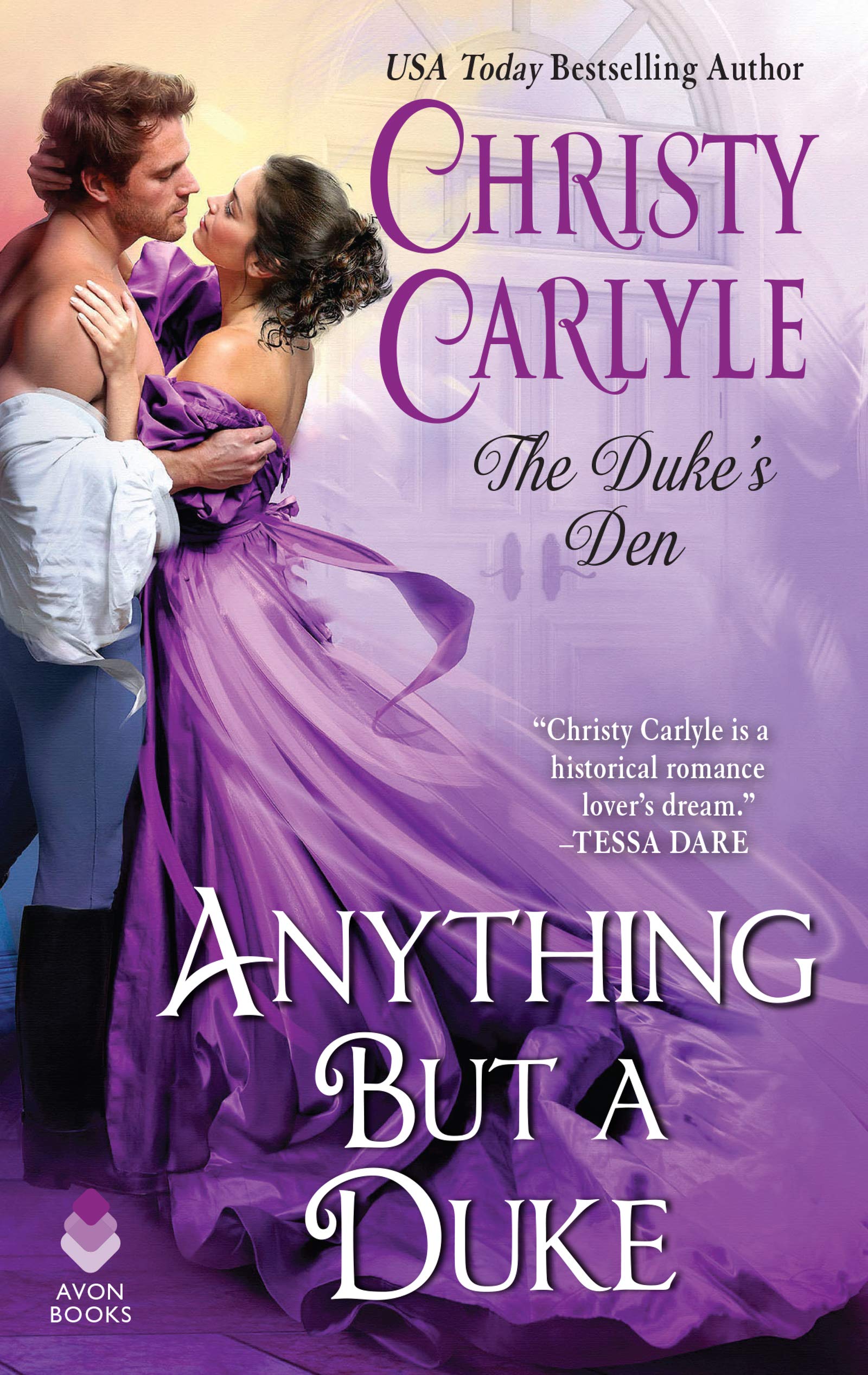 Book Cover Anything But a Duke: The Duke's Den
