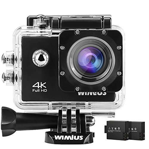Book Cover WiMiUS 4K WiFi Sports Action Camera Ultra HD Waterproof DV Camcorder 12MP Underwater 170 Degree Wide Angle