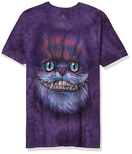 Book Cover The Mountain Big Face Cheshire Cat T-Shirt