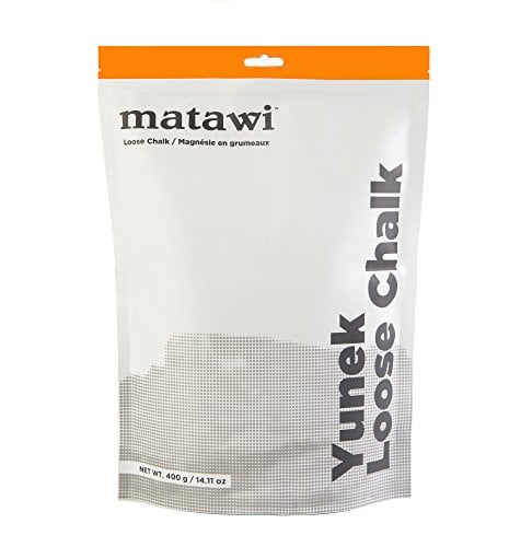 Book Cover Matawi Yunek Loose Chalk 400 Gram (14.11 oz) Enhanced Grip - Pure Gym Chalk for Rock Climbing, Weight Lifting, Gymnastics, Sports - Absorbs Sweat, Protects Skin