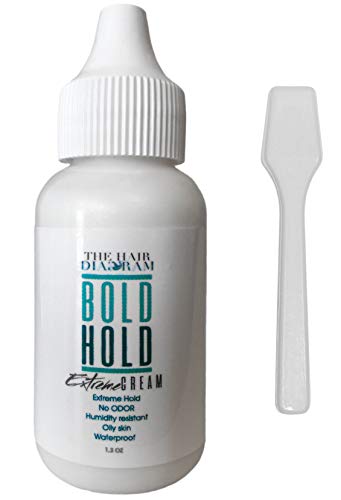 Book Cover AUTHENTIC Bold Hold Extreme Cream Adhesive for Lace Wigs and Hair pieces | Lace Glue | Wig Glue (original) + SMOOTHING STICK