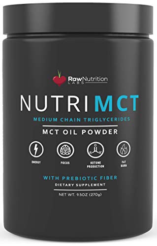 Book Cover NutriMCT: MCT Oil Powder Ketogenic Supplement (Medium Chain Triglycerides, Coconuts) for Ketone Energy. Keto Friendly Fat Source for Sustained Energy and Fat Burn, Perfect for Coffee and Smoothies