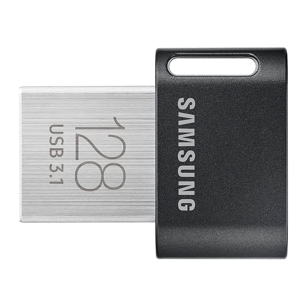Book Cover SAMSUNG FIT Plus 3.1 USB Flash Drive, 128GB, 400MB/s, Plug In and Stay, Storage Expansion for Laptop, Tablet, Smart TV, Car Audio System, Gaming Console, MUF-128AB/AM 128 GB