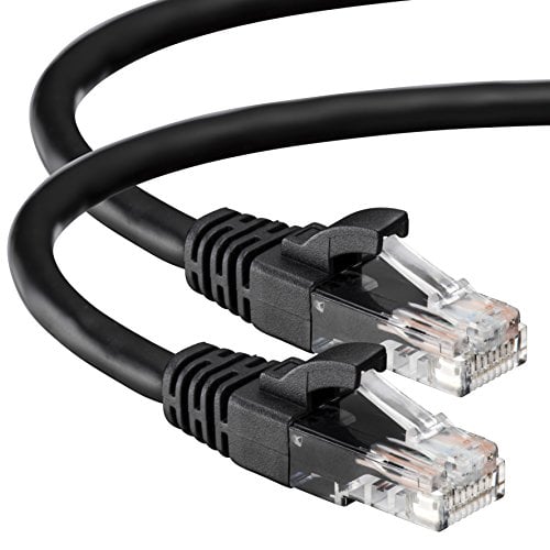 Book Cover Cat6 Ethernet Cable, 100 ft - RJ45, LAN, UTP CAT 6, Network, Patch, Internet Cable - 100 Feet