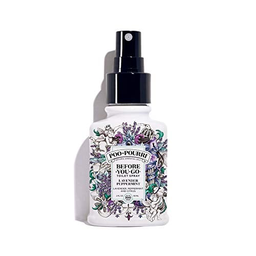 Book Cover Poo-Pourri Before-You-Go Toilet Spray, Lavender Peppermint Scent, 2 oz