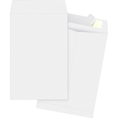 Book Cover Tyvek Envelopes - 10x13 Mailer Tear Resistant Envelopes Tyvek Construction & Easy Self Seal Closure -Bright White - Bulk Pack of 15 - 10 x 13 Inch