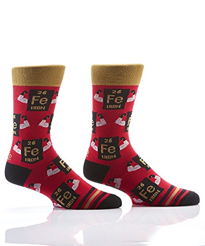 Book Cover Yo Sox Animal Inspired - Funky Men's Crew Socks for Dress or Casual Wear Size 7-12 for Dress or Casual Wear Size 7-12 (Men's 7-12, Multicolored)