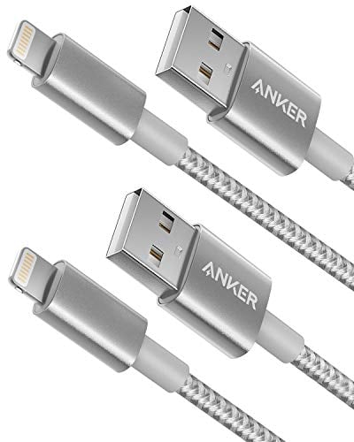 Book Cover Anker [2-Pack, 3.3ft/ 1m Premium Nylon Lightning Cable, Apple MFi Certified for New Airpods, iPhone Chargers, iPhone XS/XS Max/XR/iPhone X/ 8/8 Plus/ 7/7 Plus/ 6/6 Plus, iPad Pro Air 2 and More