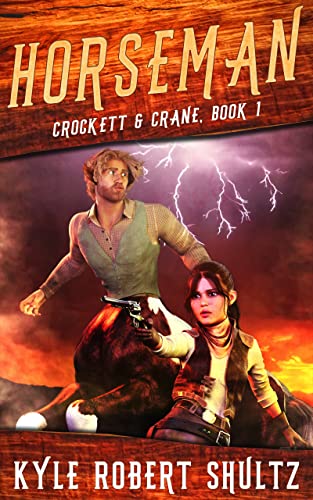 Book Cover Horseman: A Tale of the Neverican Frontier (Crockett and Crane Book 1)