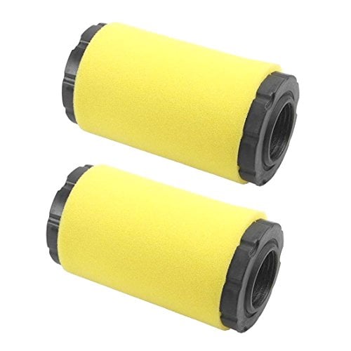 Book Cover BUYGOO 2 Pack 796031 Air Filter Pre-Cleaner Set Replace for Briggs Stratton 594201 591334 797704 OEM Air Cleaner Cartridge, Lawn Mower Air Filter, Plus Foam Pre Filter