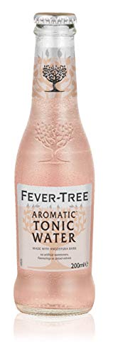 Book Cover Fever-Tree Aromatic Tonic Water, 6.8 Fl Oz Glass Bottle (24 Count)