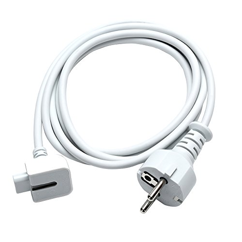 Book Cover WESAPPINC Replacement Extension Power Cord European Standard Plug 6 Feet Cable for Apple MacBook 45W 60W 85W Magsafe or Magsafe 2 Power Adapter