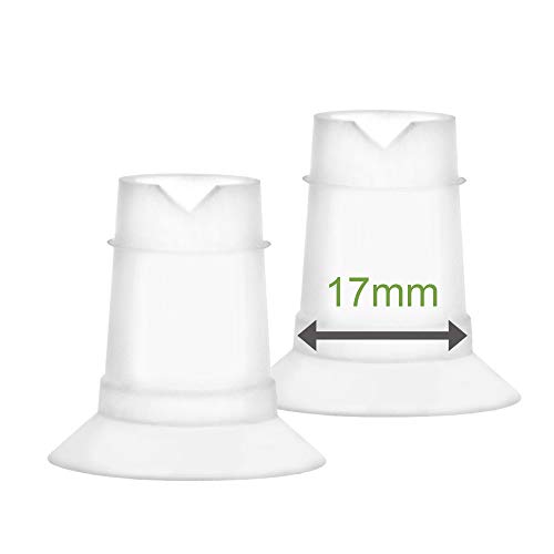 Book Cover Maymom Flange Inserts 17 mm for Freemie 25 mm Collection Cup. 2pc/Each