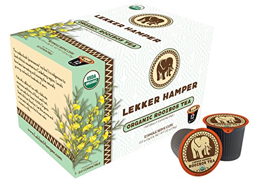 Book Cover Lekker Hamper 100% Pure Organic Rooibos Tea K-Cups