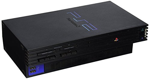 Book Cover Playstation 2 Console - Black (Renewed)