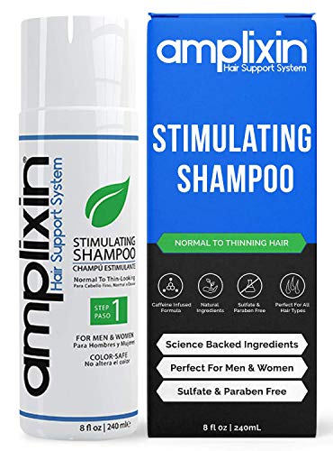 Book Cover Amplixin Stimulating Shampoo - Healthy Hair Growth & Hair Loss Prevention Treatment For Men & Women With Thinning Hair - Sulfate-Free Dht Blocking Formula, 8Oz