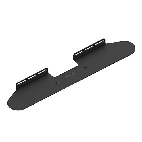 Book Cover Sonos Wall Mount for all-new Sonos Beam Sound bar - Easy to install Speaker Wallmount Kit  (Black)