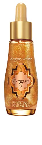 Book Cover Physicians Formula Argan Wear Ultra-Nourishing Illuminating Argan Oil, Touch of Gold, 1 Ounce