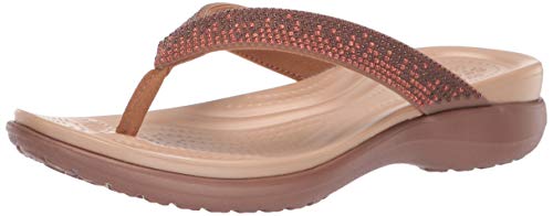 Book Cover Crocs Women's Capri V Flip Flop | Casual Comfortable Sandals for Women