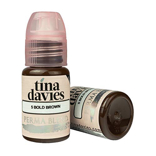 Book Cover Tina Davies X Permablend - Bold Brown 1/2oz Pigment
