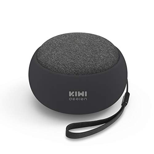 Book Cover Rechargeable Battery Base for Home Mini by Google (1st Gen), KIWI design 7800mAh Portable Power Charger Protective Holder Accessories with Strong Strap for Home Mini by Google (Dark Gray)