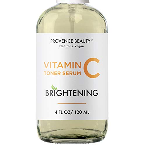 Book Cover Hydrating Vitamin C Toner For Face - Facial Setting Spray - Enhanced with Green Tea and Aloe Vera for All Skin Types - Pore Minimizer and Clarifying Dark Spot Remover - 4 Fl Oz