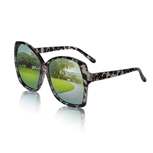 Book Cover Oversized Sunglasses For Women/Men Square Butterfly Sun Glasses UV400 Protection