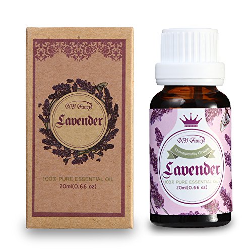Book Cover XY Fancy Essential Oil, 100% Pure Natural Organic Therapeutic Grade Beauty Essential Oil 20ml 0.66oz (Lavender Oil)