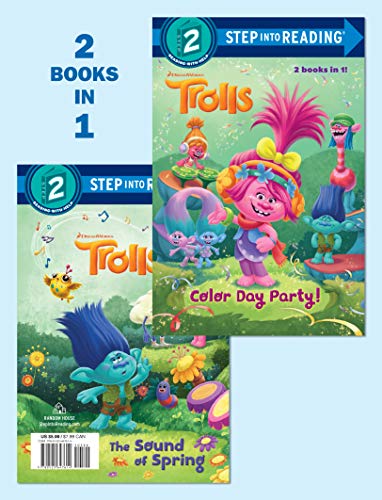 Book Cover Color Day Party!/The Sound of Spring (DreamWorks Trolls) (Step into Reading)