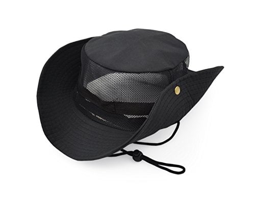 Book Cover Outdoor Sun Protect Hat Army Style Sun Cap with Polyester Mesh Panel Keep Cool