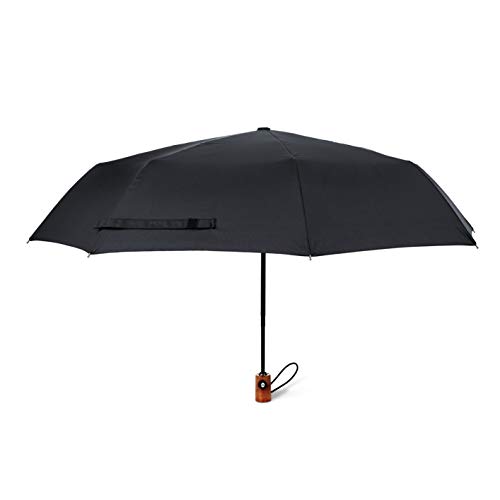 Book Cover Compact Portable Windproof Travel Umbrella - for Men/Women