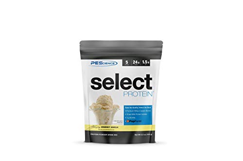 Book Cover PEScience Select Low Carb Protein Powder, Gourmet Vanilla, 5 Serving, Keto Friendly and Gluten Free
