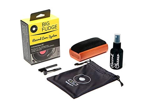 Book Cover #1 Record Cleaner Kit - Complete 4-in-1 Vinyl Cleaning Solution, Includes Velvet Record Brush, XL Cleaning Liquid, Stylus Brush and Travel Pouch! Will NOT Scratch Your Records!