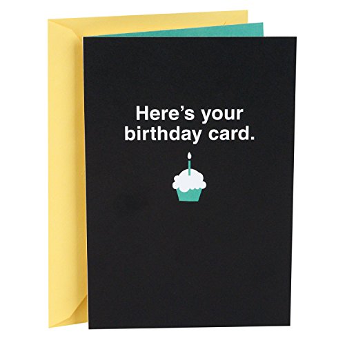 Book Cover Hallmark Shoebox Funny Birthday Card (Cupcake)