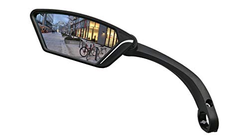 Book Cover MEACHOW New Scratch Resistant Glass Lens,Handlebar Bike Mirror, Rotatable Safe Rearview Mirror, Bicycle Mirror,ME-002
