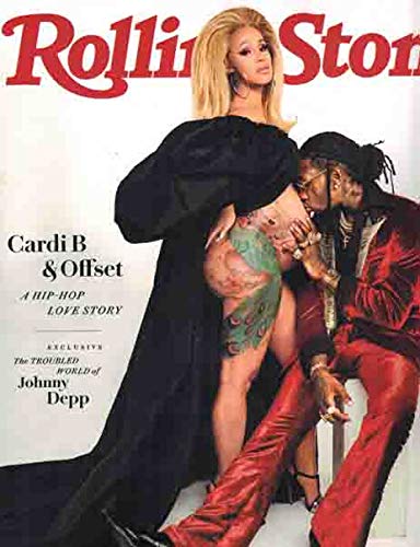 Book Cover Rolling Stone Magazine (July, 2018) Cardi B & Offset Cover