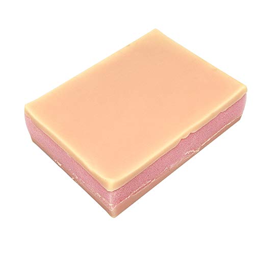 Book Cover Silicone Sponge Human Skin Injection Pad Training Model, Nurse Student Practice