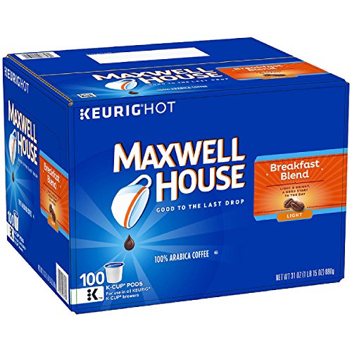 Book Cover MAXWELL HOUSE Cafe Collection, Breakfast Blend (100 Count) iiiIII