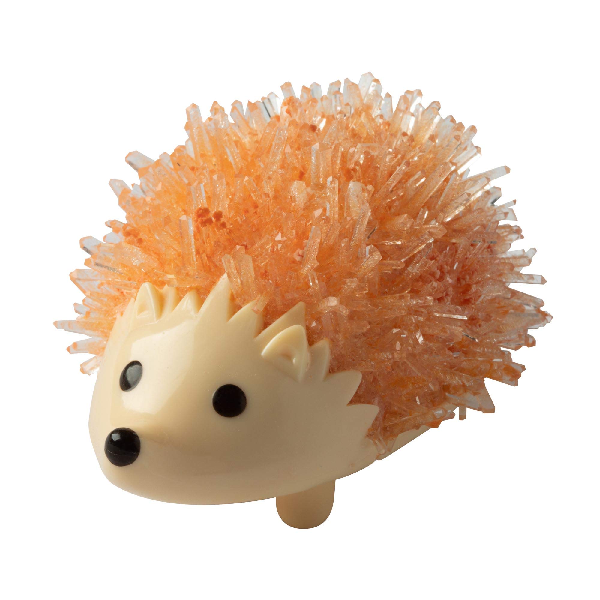 Book Cover Fat Brain Toys Crystal Growing Hedgehog - Orange Maker & DIY Kits for Ages 10 to 12