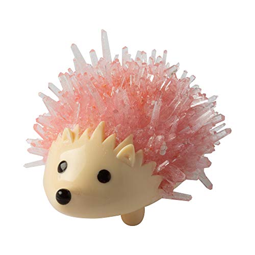 Book Cover Fat Brain Toys Crystal Growing Hedgehog - Pink Maker & DIY Kits for Ages 10 to 12