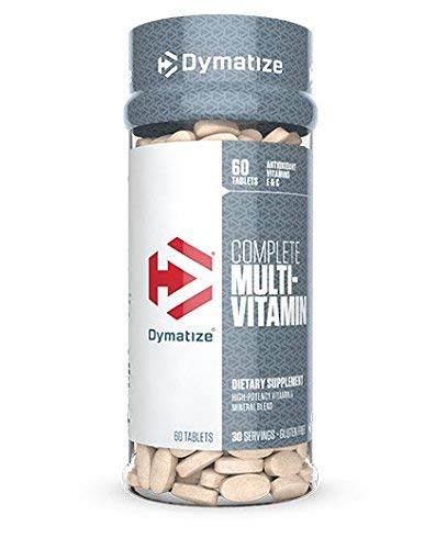 Book Cover Dymatize Complete Multi-Vitamin, 60 Tablets